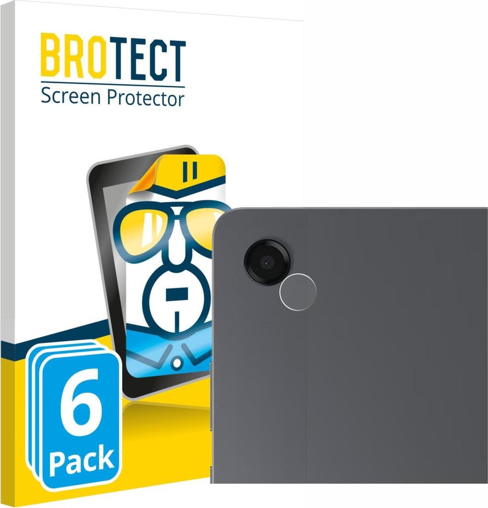 6x Für Samsung Galaxy Tab A11 Plus 5G 11" (NUR Kameraschutz) Schutzfolie BROTECT Displayschutz Display Schutz Folie Klar Transparent