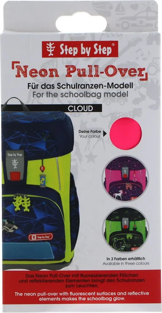 Offerta Step by Step Cloud Pull-Over Pink Neon Rosa Sicurezza Zaino - 2