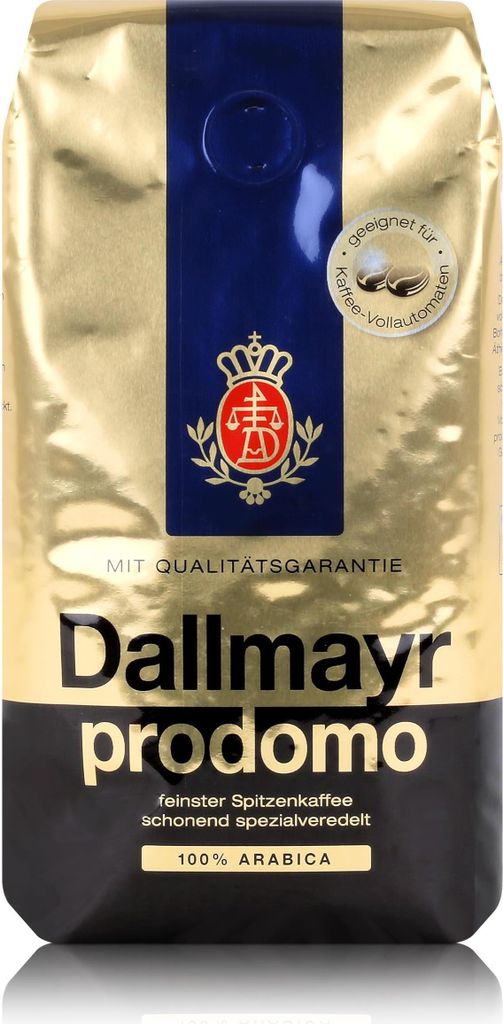 Dallmayr prodomo zrnková káva Arabica 500,0 g Obrázok produktu 2