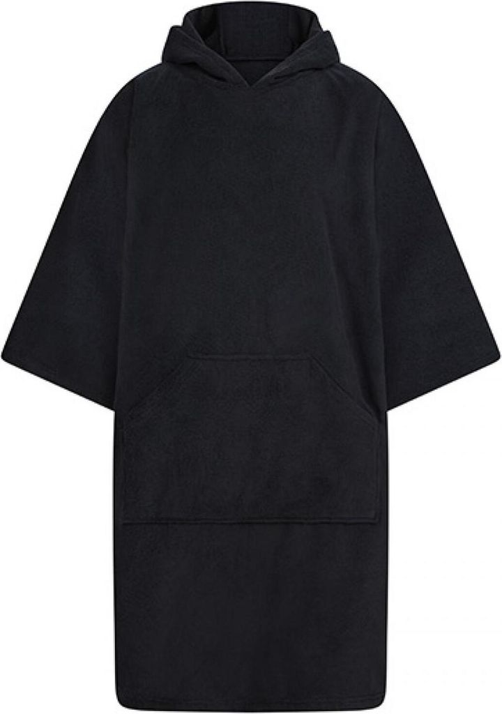 Towel City TC810 | AdultsŽ Towelling Poncho One Size - Farbe: Black - Größe: One Size