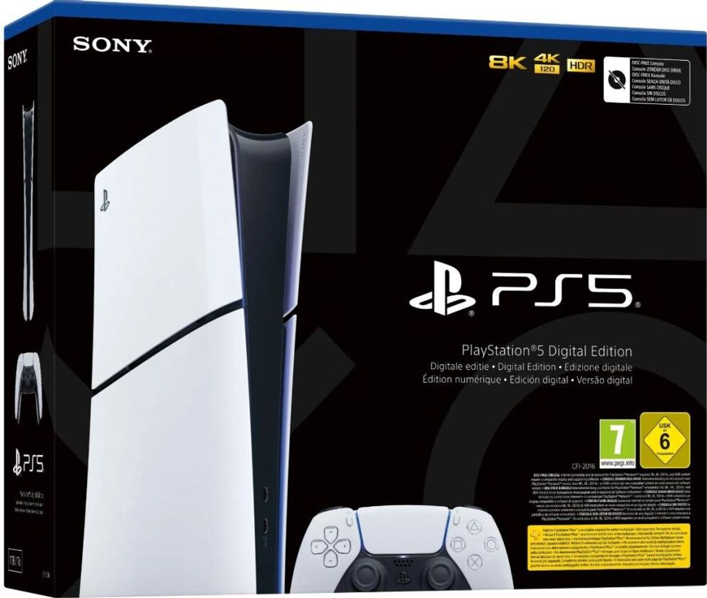 Sony Playstation 5 Slim Edizione digitale Immagine del prodotto 