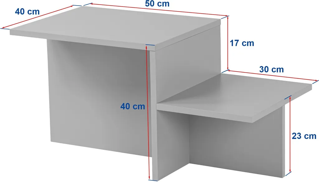 Table basse marbre Harmony 80x40x40 - Durable, robuste et élégante