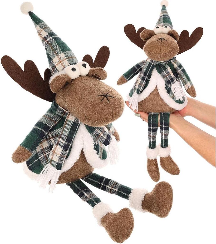 Dekorativní sob hnědý 35+20cm Obrázek produktu 
