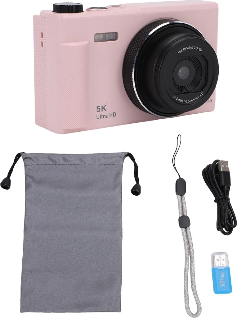Appareil photo 5K autofocus 75MP : finies les photos floues en voyage