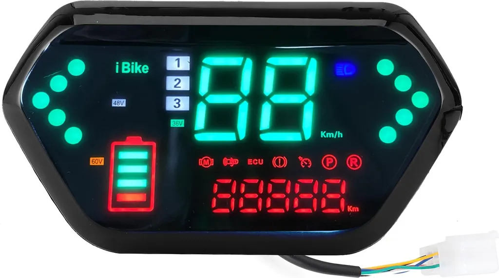 Miglior Tachimetro LCD 60V per Moto Elettrica - Contachilometri Universale