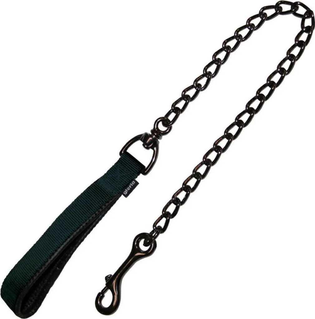 Guinzaglio Gloria Classic 4mm x 60cm Nero | Controllo Sicuro per Cani