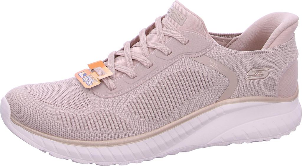 Skechers Bobs Squad Chaos Trainingsschuh Beige Produktbild 