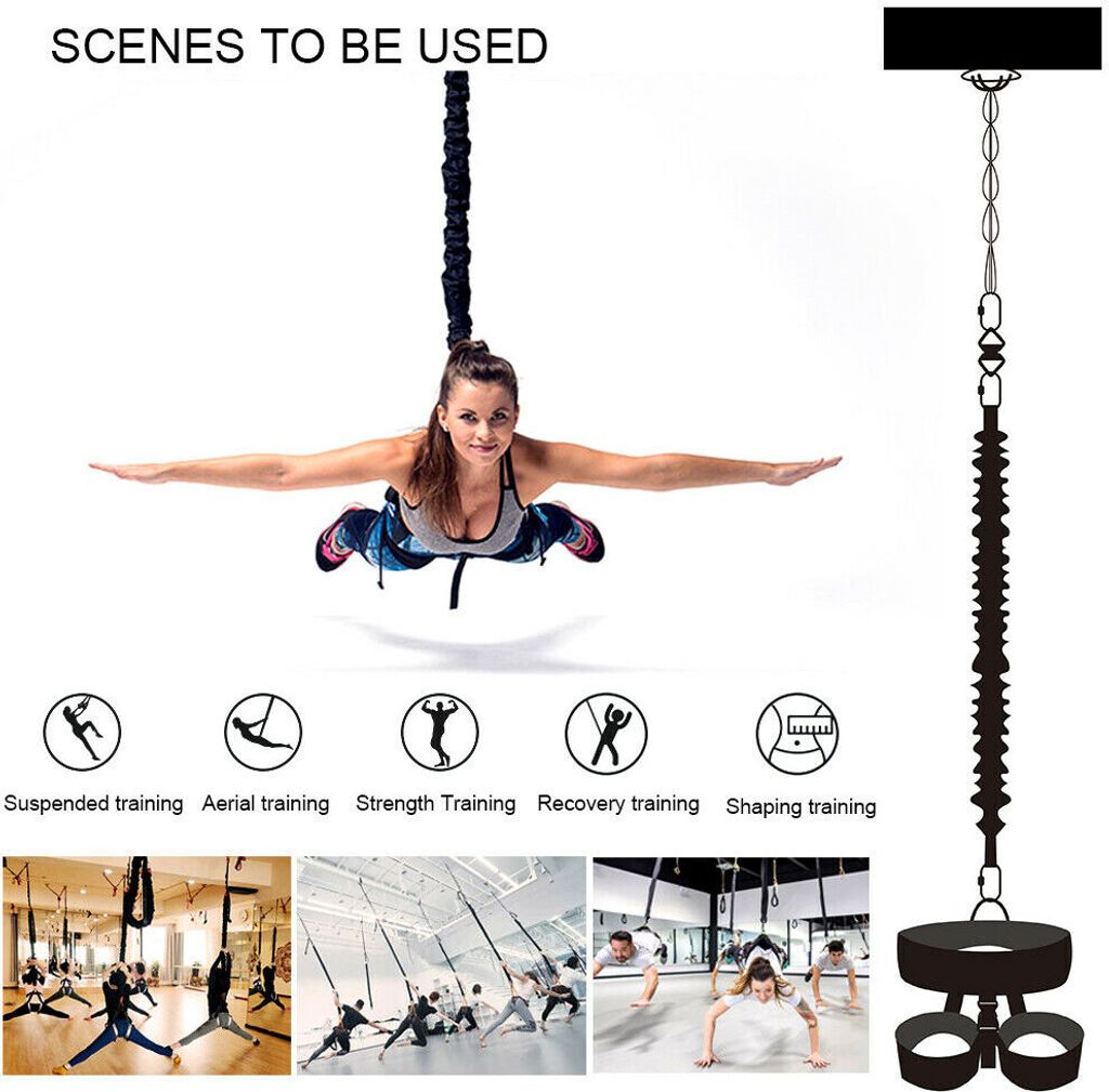 Jóga Bungee Rope Resistance Strap Kit Aerial Trapeze Yoga Obrázek produktu 4