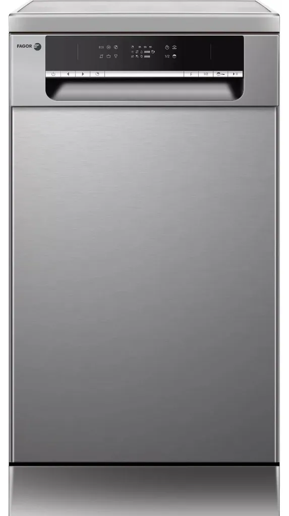 Lave-vaisselle Fagor 47dB silencieux inox avec départ différé inclus