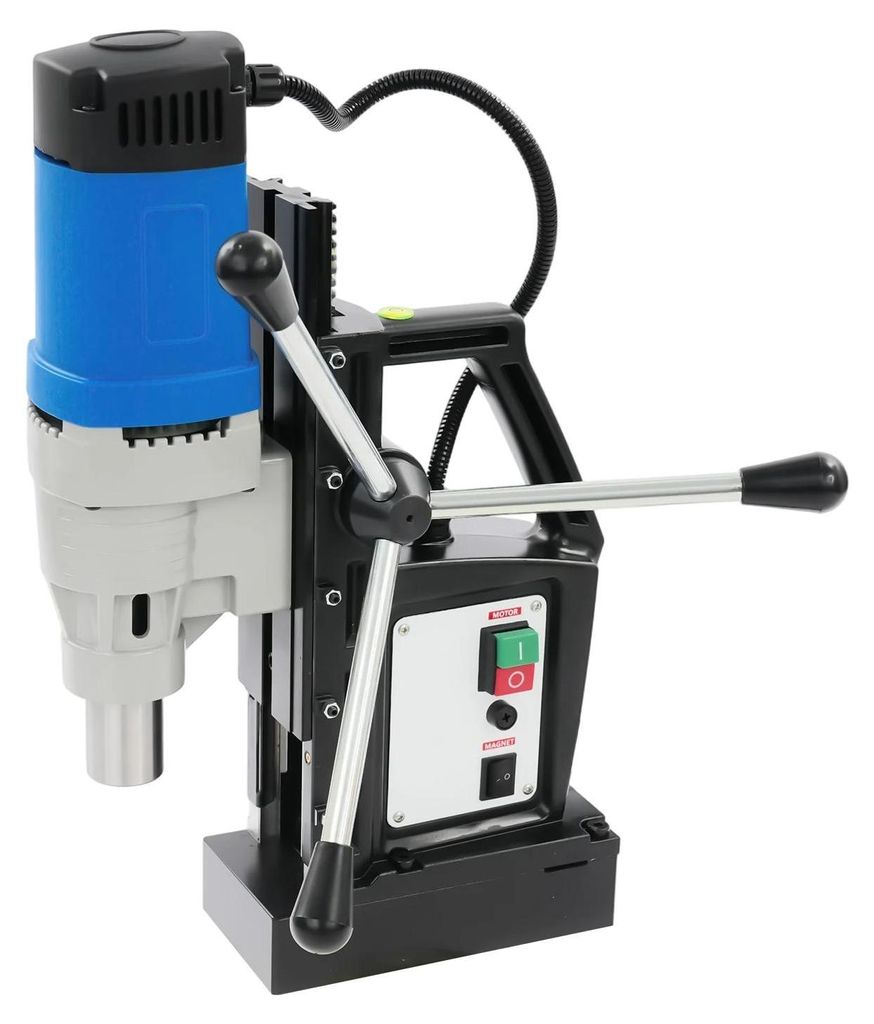 Magnet-Kernbohrmaschine - Magnetbohrmaschine - 220 V EU-Stecker - MT3 Morsekegel - Magnetfuß - Für Stahl/Metall