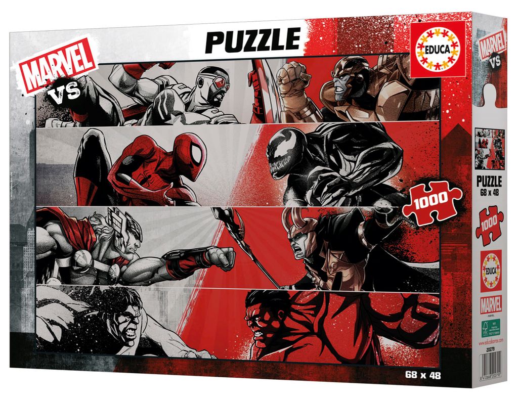 EDUCA Puzzle Marvel 1000 Puzzles