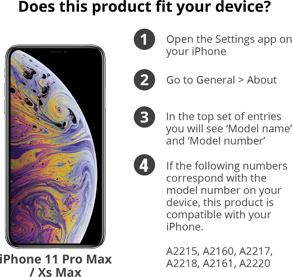PanzerGlass CamSlider™ Privacy Screenprotector Schwarz für Produktbild 5