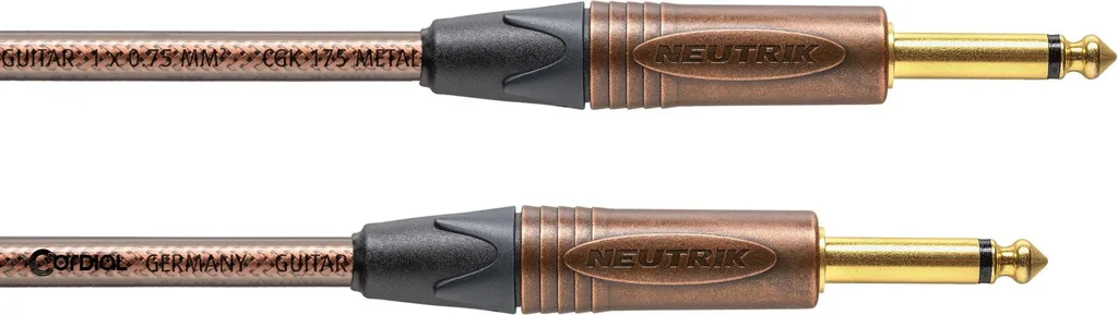 Câble Jack 3m Cordial CSI 3 PP-Métal Encore pour Guitare et Studio