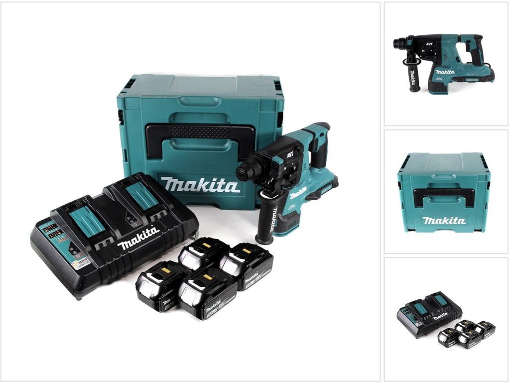 Makita DHR 280 PT4J 2 x 18 V 36 V batteria agli ioni di Immagine del prodotto 