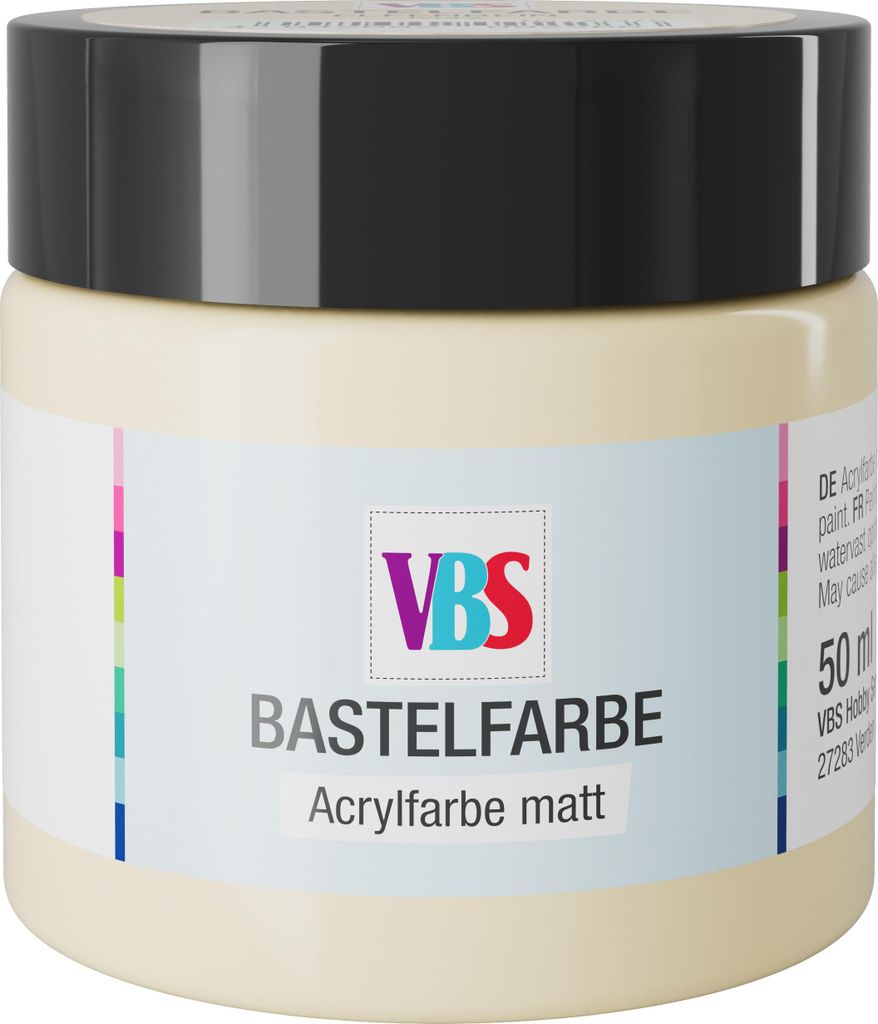 VBS Bastelfarbe matt 50ml Elfenbein