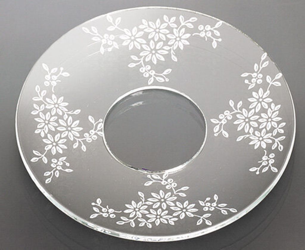 Glas-Kerzenmanschette - Tropfenfänger aus unserer Produktbild 