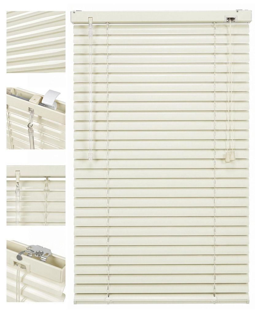 Sekey Alu-Jalousie Creme 100x220cm Aluminium-Jalousie ohne Produktbild 