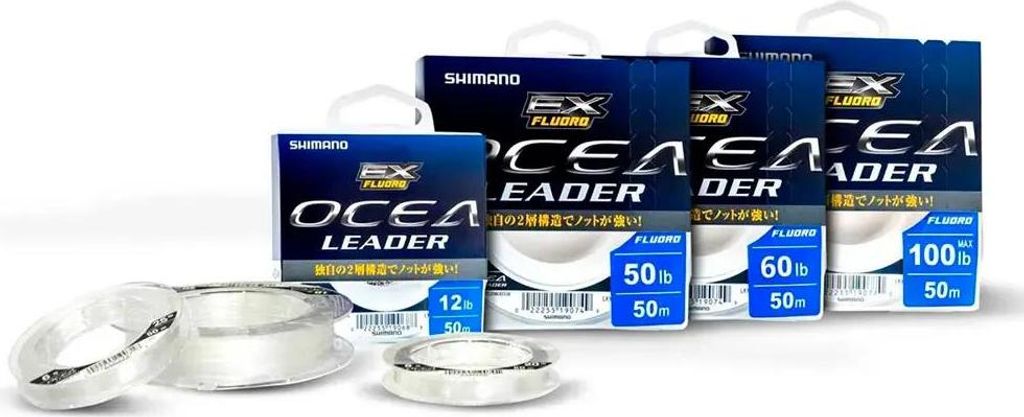 Shimano Fishing Ocea Ex Flurocarbon 50 M Durchsichtig 0.377 mm Durchsichtig 0.377 mm
