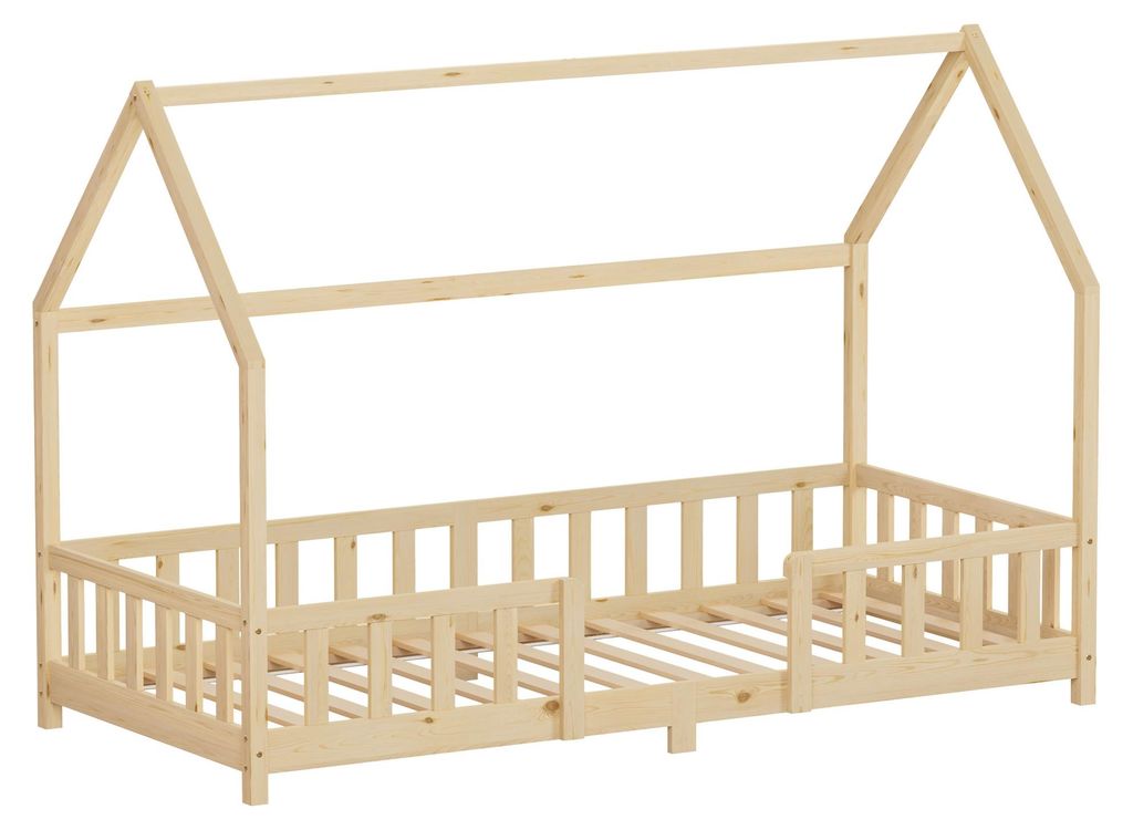 Detská posteľ ML-Design 90 x 200 cm s ochrannou bočnicou, Obrázok produktu 