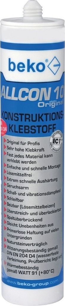 BEKO Konstruktionsklebstoff ALLCON 10 Produktbild 