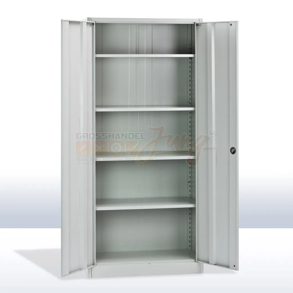 Armoire métallique Eco 180x81x39 cm avec 4 étagères modulables - 2