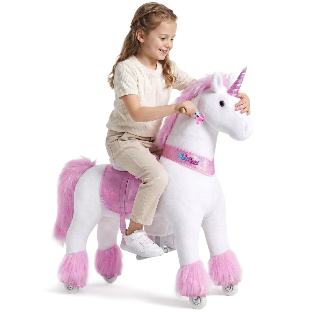 PonyCycle pour enfants 7+ Licorne en peluche Licorne à Image du produit 