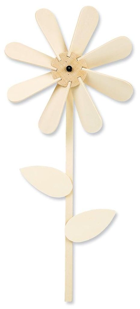 Kit di fiori a ruota eolica in legno per bambini a partire Immagine del prodotto 