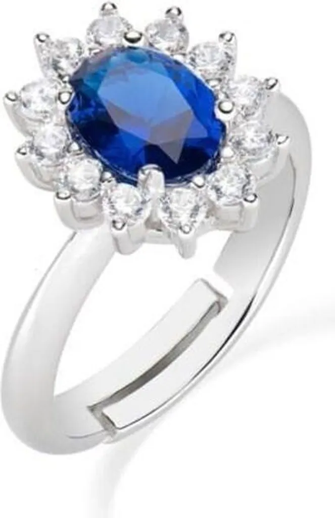 Anello Amen Lady ANLDGBBB2 14: Argento 925 e Zirconi - Prezzo Outlet