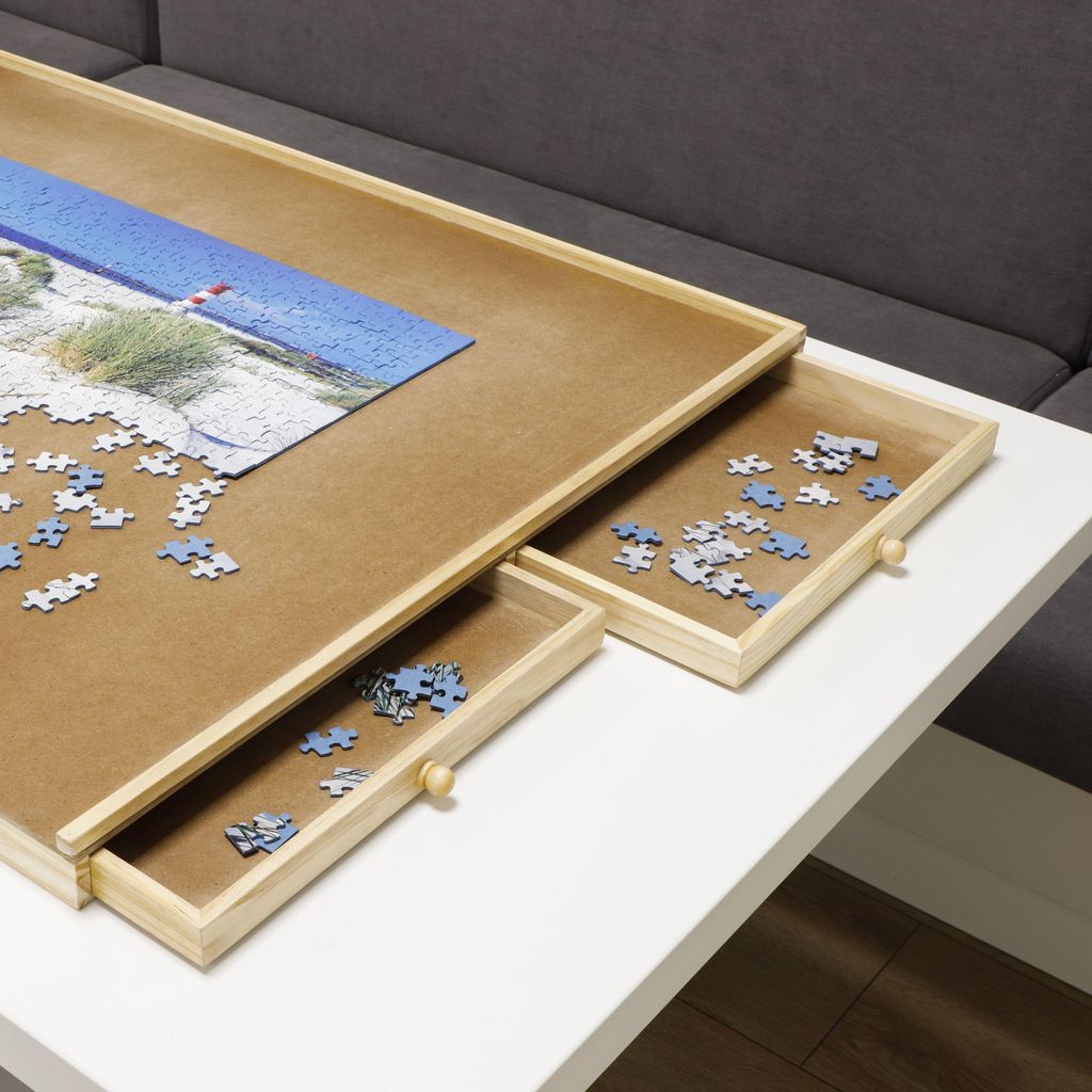 Puzzletisch für 1500 Teile mit Schubladen Puzzel Tisch Produktbild 