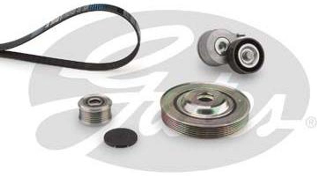 GATES K106PK1218 Keilrippenriemensatz OE kompatibel mit Expert, 807, 407, 308, 307, Jumpy, C8, C5, C4, C4er