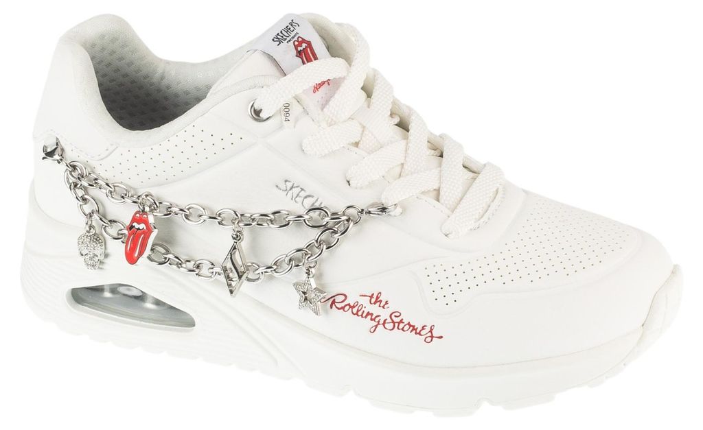 Skechers Uno-Rock N' Charm 190003-WHT, Sneaker, Damen, Weiß