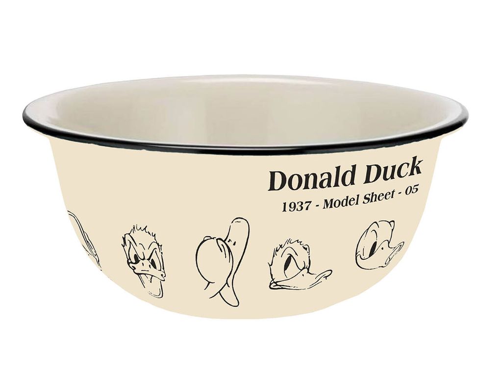 Müslischale Donald Duck Model Sheet Vintage Produktbild 