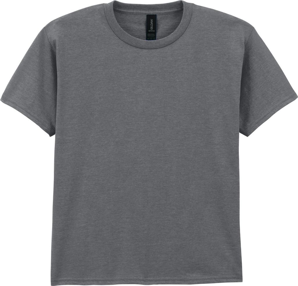 Gildan Kinder T-Shirt mit Rundhalsausschnitt, kurzärmlig BC485 (S) (Militärgrün)