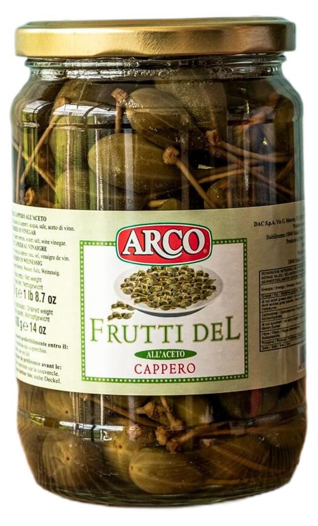 Große Kapern mit Stiel Frutti del 700g - Arco Produktbild 