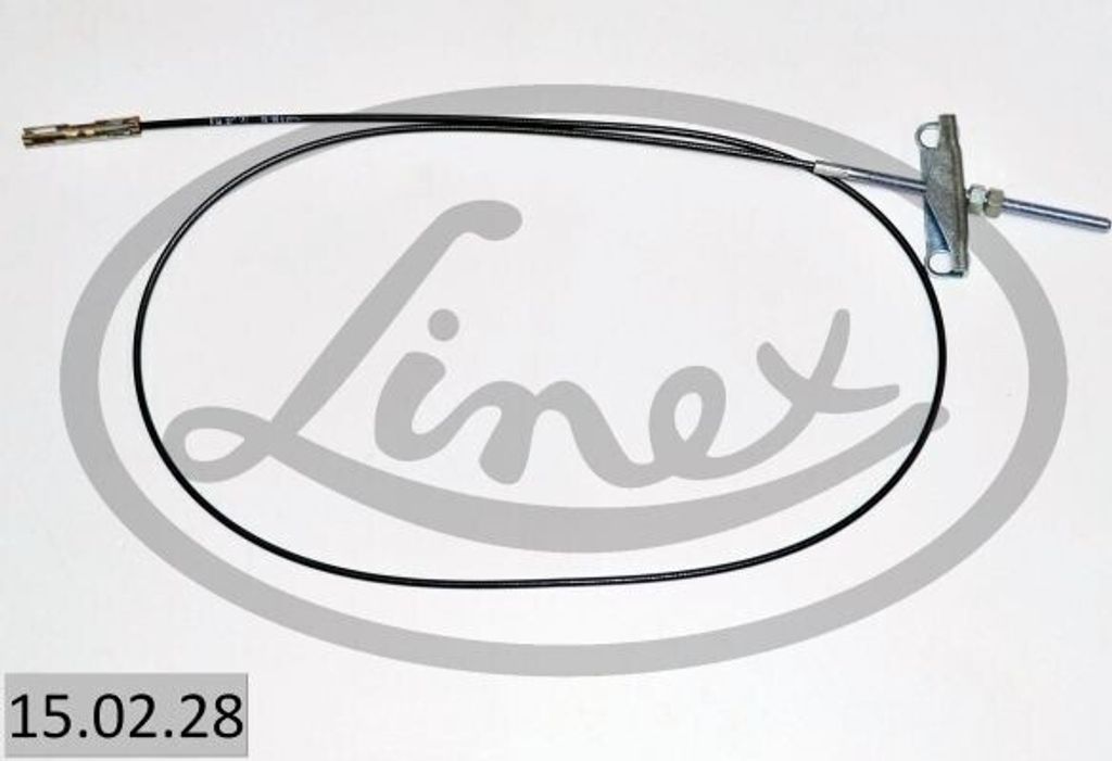 LINEX Handbremsseil 15.02.28 mitte für FORD TRANSIT Bus Produktbild 