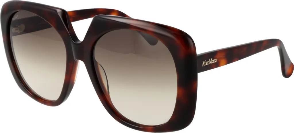 Max Mara MM0047 52F 56 Lunettes de Soleil Femme Marron Dégradé Chic