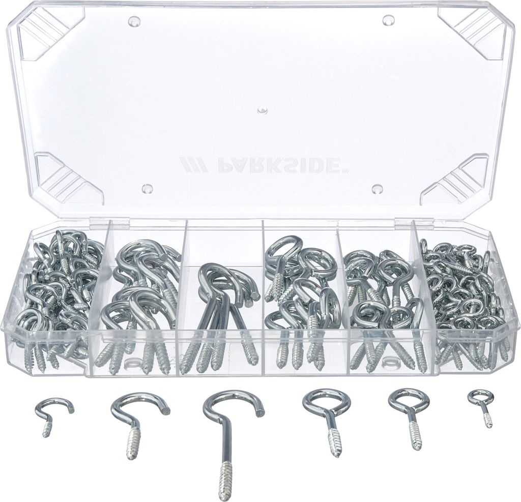 PARKSIDE® Kleineisen Sortiment (Haken 151 Teile) Produktbild 