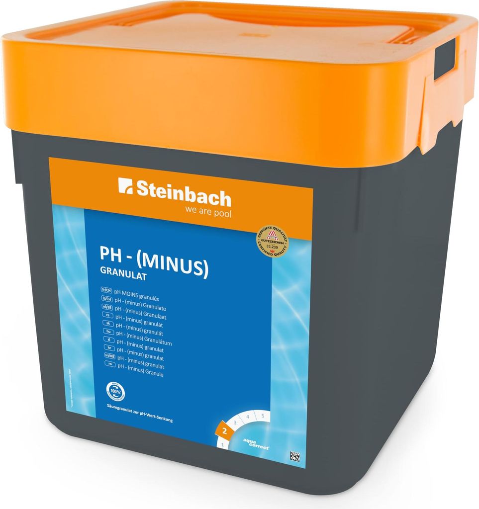 Steinbach | Poolpflege pH-Minus Granulat | Regulierung des Produktbild 