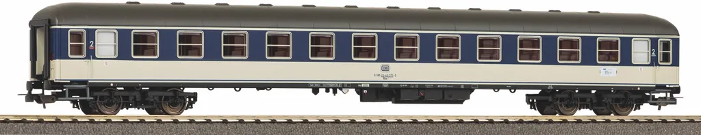 Voiture de Train Rapide 2ème Classe Büm 232 DB Piko 59650 Échelle HO