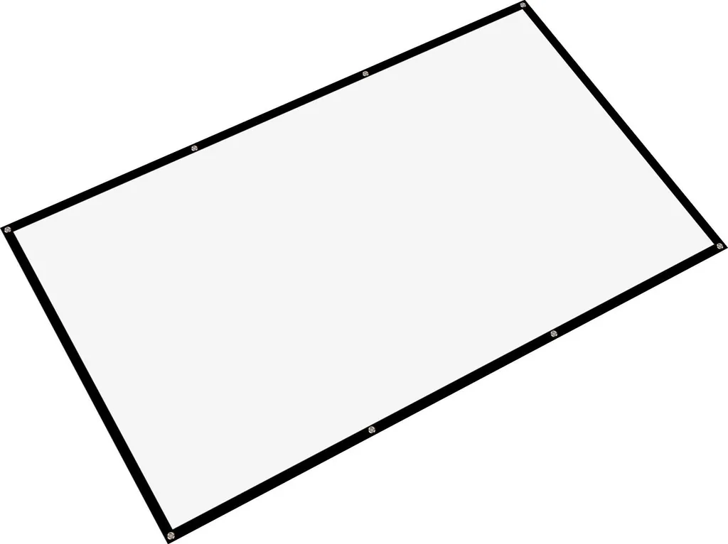 Écran de projection 100 pouces pliable en polyester haute densité - 2