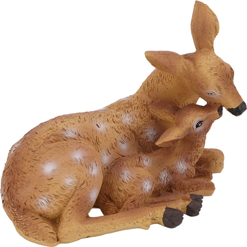 Deer Figurine,Deer Statue,Deer Figurines Home Decor,Mini Deer Figurines,Garden Deer Figurine,Resin Deer Figurine Ornaments