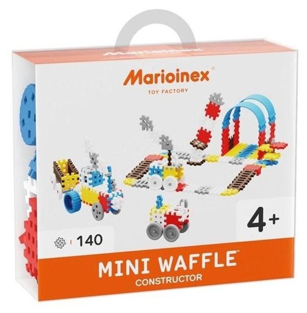 Marioinex Mini Waffle Konstruktor Chłopiec 140 elementów - Obrázok produktu 
