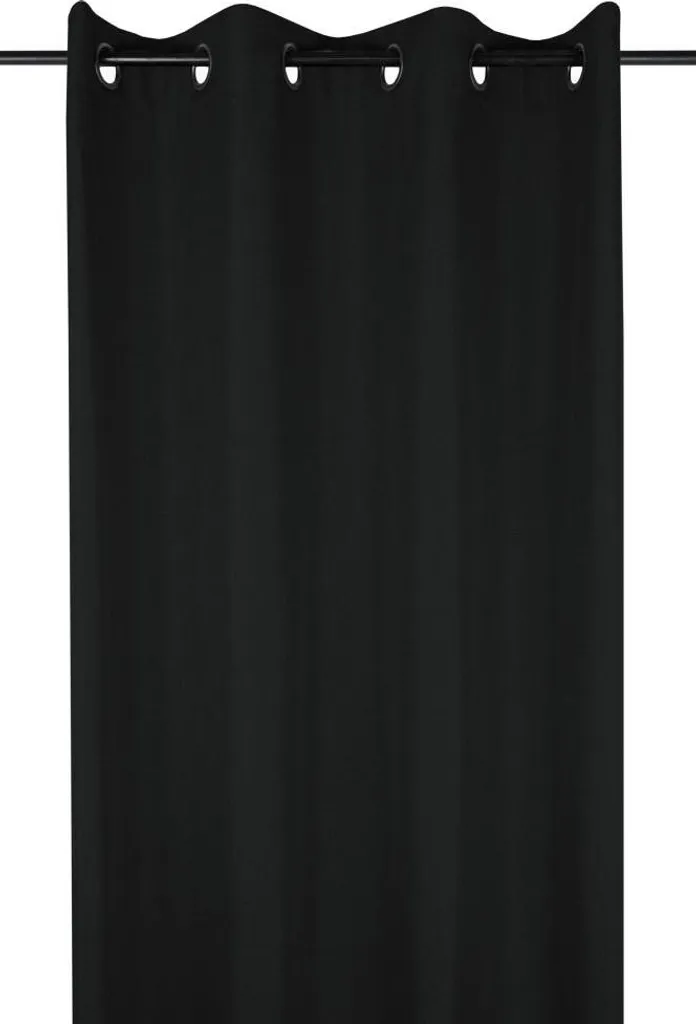 Rideau opaque anti-lumière 140x280 cm Noir STOF Qualité Premium