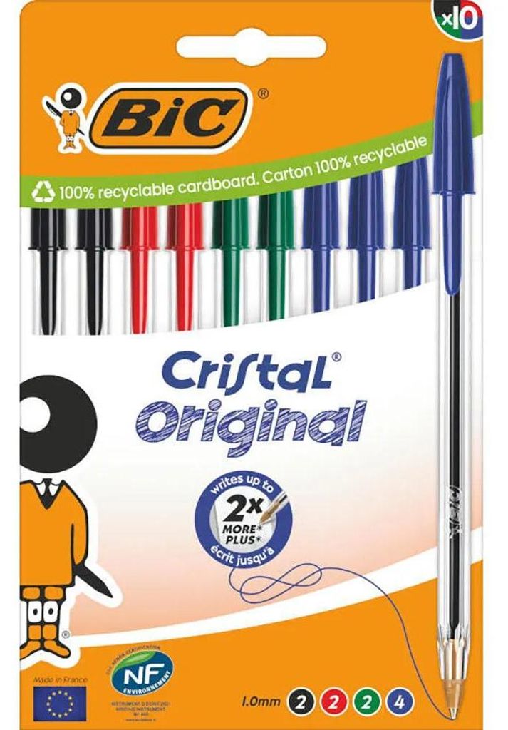 BIC  BIC Kugelschreiber Cristal Original transparent Zdjęcie produktu 