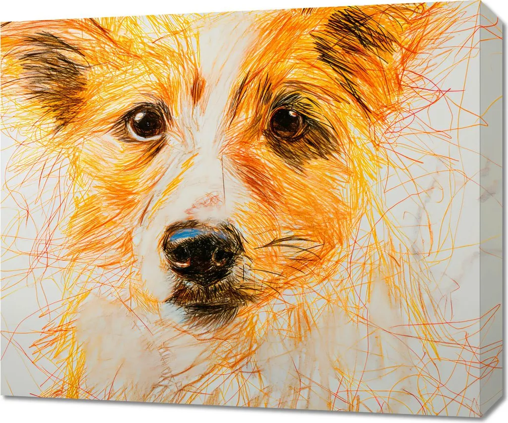 Quadro 60x50 cm Ospite affascinante
