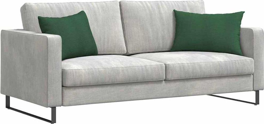 Langlebige Sofakissen 2 Stück Dunkelgrün 60 x 40cm Cordstoff - Gartenmöbelauflagen Möbel908012 - Gartenmöbelauflagen