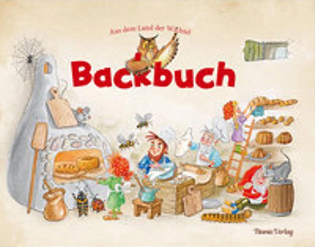 Livre de Pâtisserie Backbuch : Recettes du Pays des Lutins et Farfadets
