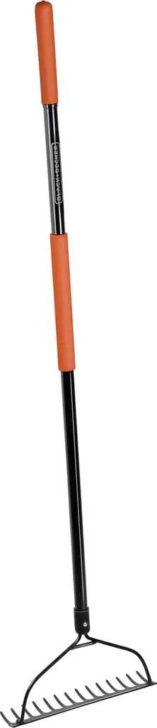 Râteau de jardinage niveleur 150 cm robuste pour aplanir le sol et terre