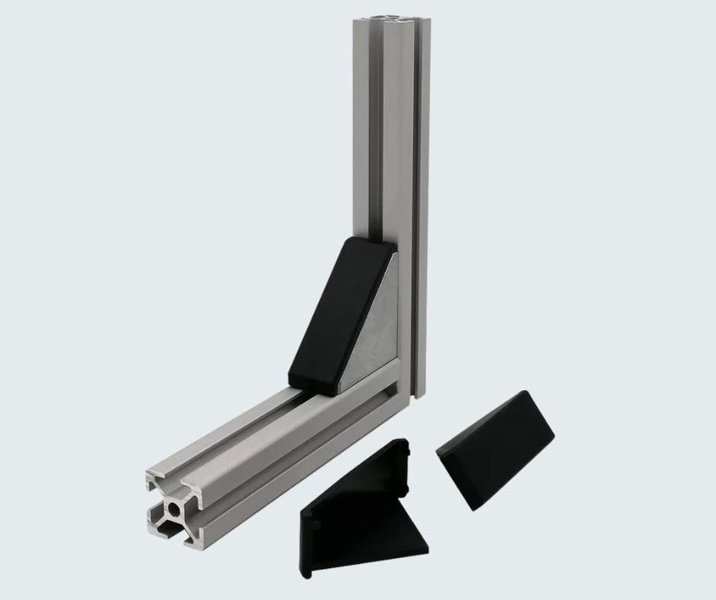 Abdeckkappen für 30x60 Winkel Nut 8 Aluprofil- 10 Stück