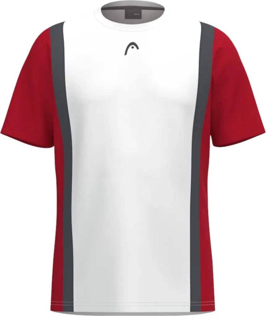 T-shirt de Tennis Head 816765RDWH idéal pour Matchs et Entraînements Club